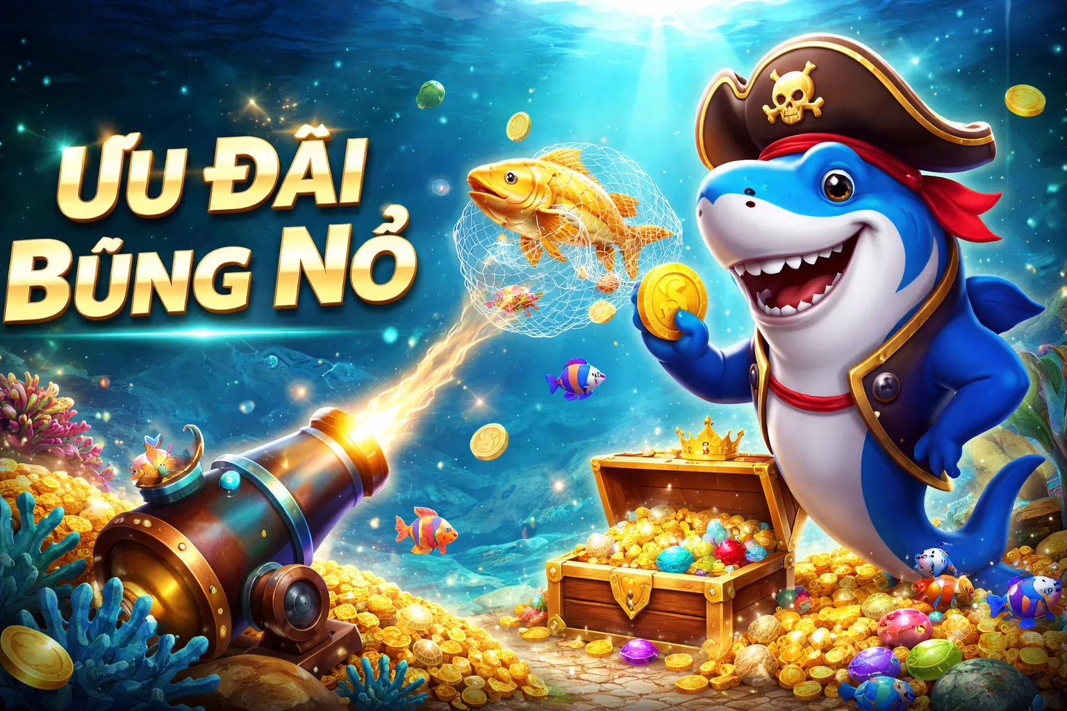 Hình ảnh chính game Bắn Cá 97win